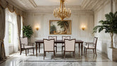 Westerham Dining Table W/ 18" Leaf Model Fm34001Ch-T By Furniture Of America
